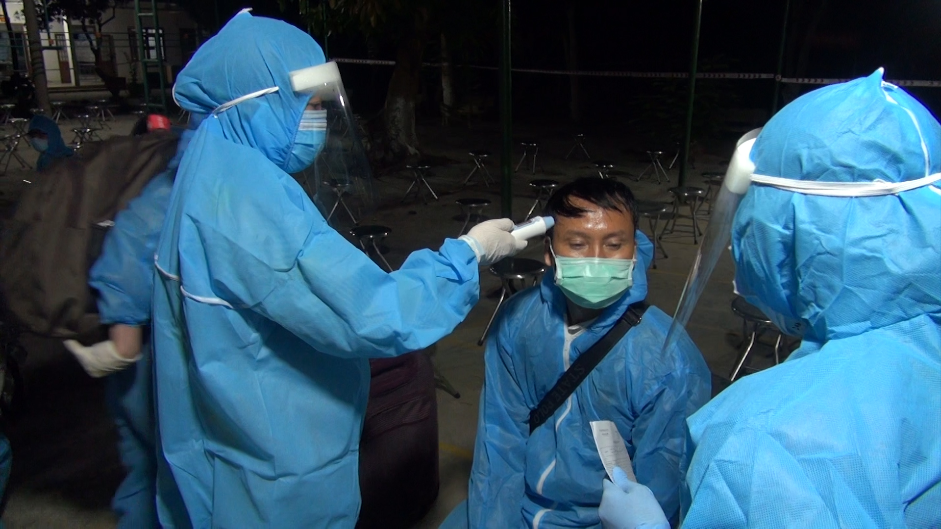 Bộ CHQS tỉnh Quảng Ngãi: Tiếp nhận và cách ly 236 công dân trở về từ nước ngoài